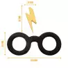 Emporte-pièces lunettes et cicatrice d'Harry Potter