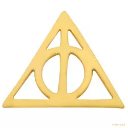 Cortador de galletas con el símbolo de las Reliquias de la Muerte de Harry Potter