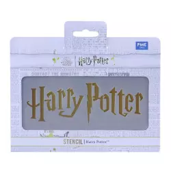 Harry Potter logo cake stencil