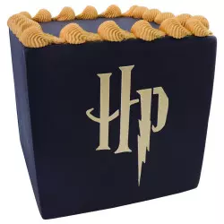 Plantilla para tarta con iniciales de Harry Potter