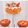 4 tier acrylic cake stand