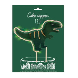 Cake topper Led Dino