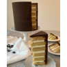 Ganache kit Brigids Cake room pour lissage de gâteau