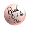 Personalized edible drink discs Bride to be x15