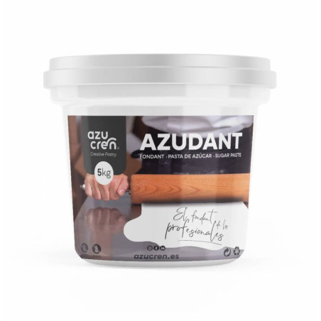 Azucren Azudant white sugar paste 5 kg
