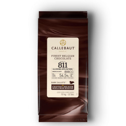 Chocolate negro cobertura 811callets Callebaut 54,5% 10 kg