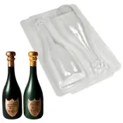 Fichier STL à l'emporte-pièce bouteille de champagne - 4 pouces CCK356 - Téléchargement instantané pour une impression 3D à la maison - Usage