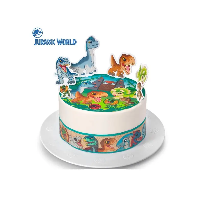 Gâteau Dinosaure Préhistorique Décoration De Gâteau Dinosaure