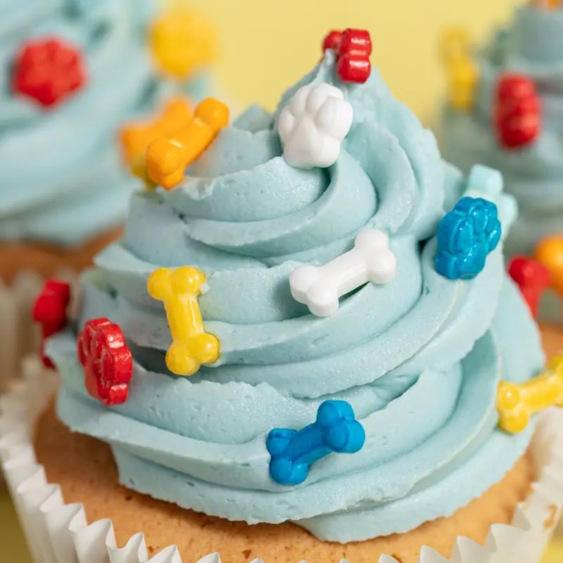 Décoration pour cupcakes patte d'anniversaire de chien / empreinte de patte / fête d'anniversaire de chien / fête de chiot / Let's Pawty / 12 Ct. - Canada