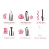 Kit de 5 douilles et 1 goupillon de nettoyage