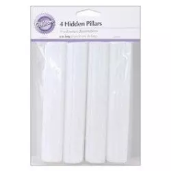 4 plastic tubes of 15cm Wilton