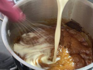 Entremet pomme