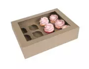 Presentation and transport for cupcake boxes
