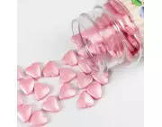 Sugar and edible hearts for your cake decorating
