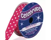 Ribbon of fabric, satin and rhinestone for decorating cakes